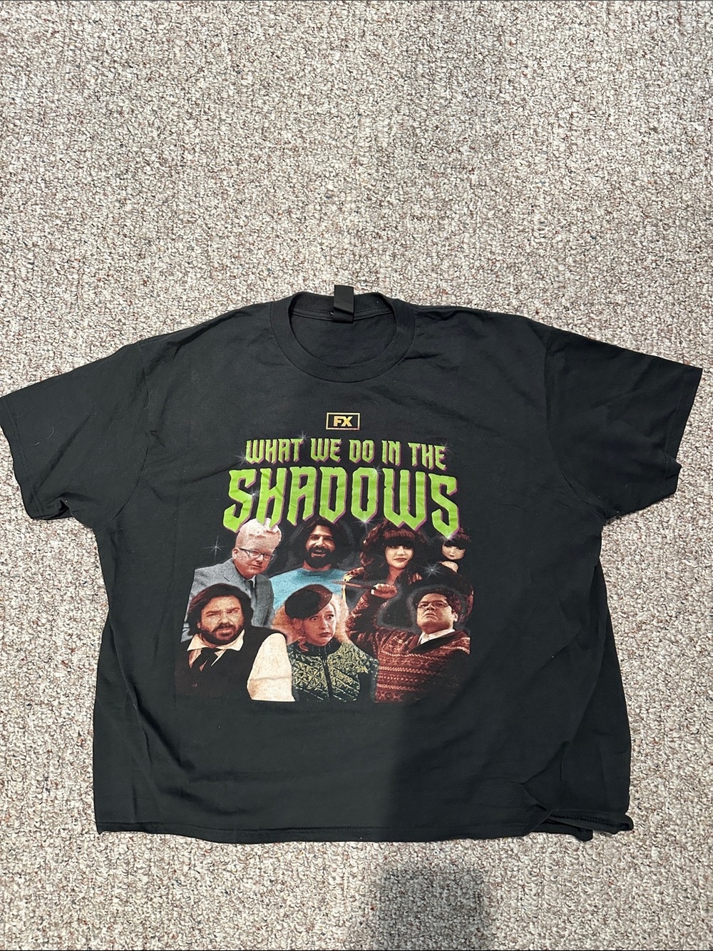 What We Do In The Shadows Black Graphic Tee